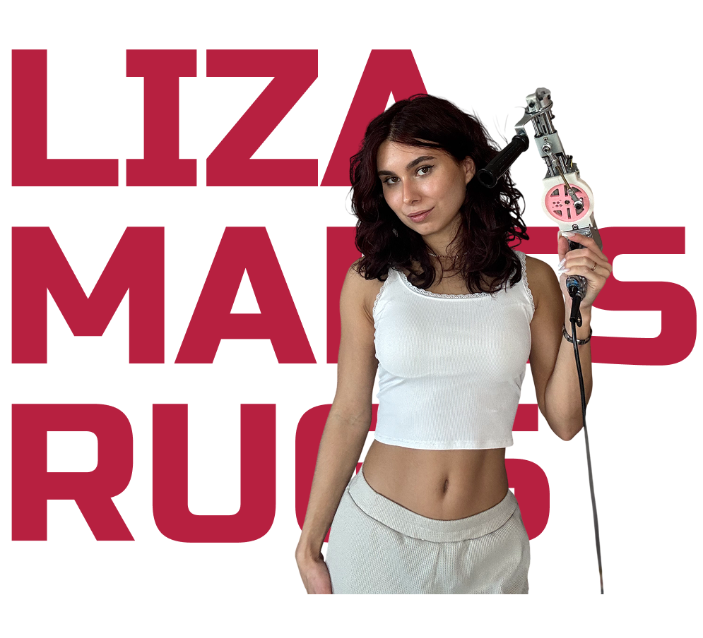 LIZA MAKES RUGS — тафтинг-мастер Лиза